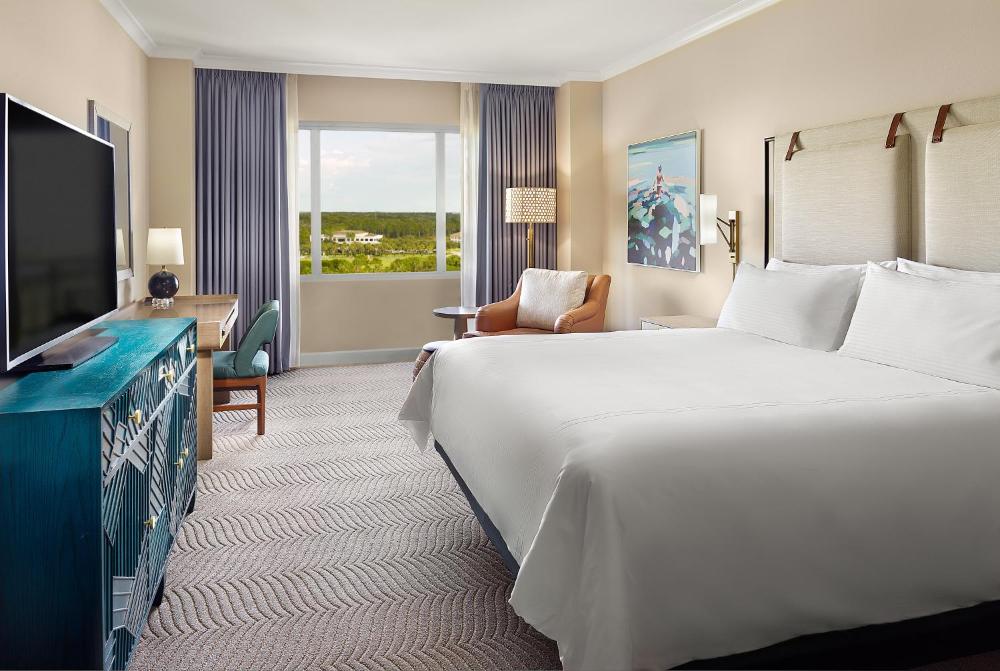 Deluxe King Room interior